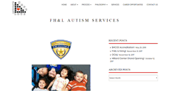 Desktop Screenshot of fhlautism.com